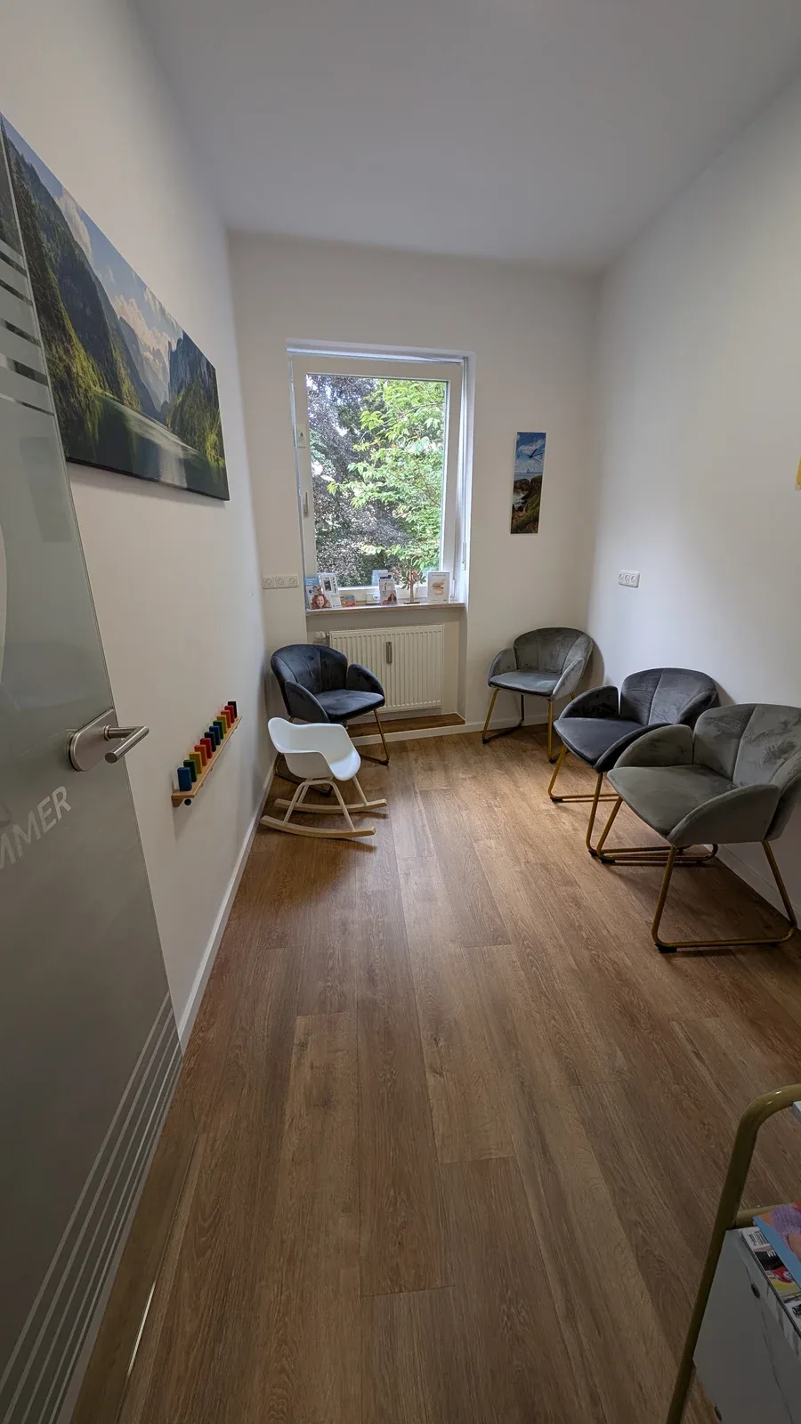 Helles Wartezimmer
